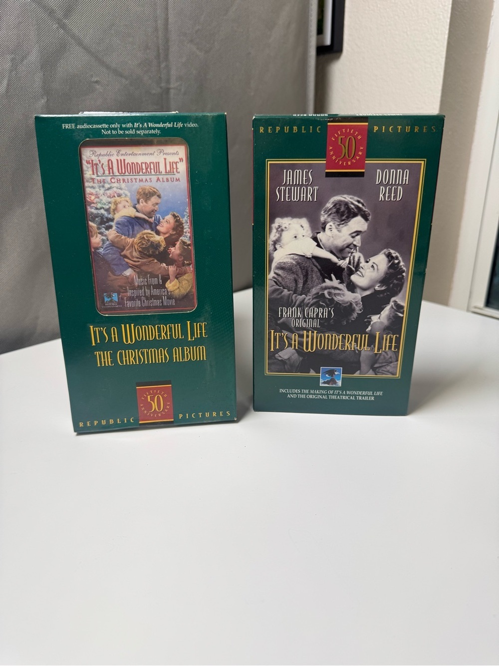 It's a Wonderful Life VHS Set  and Audiocassette